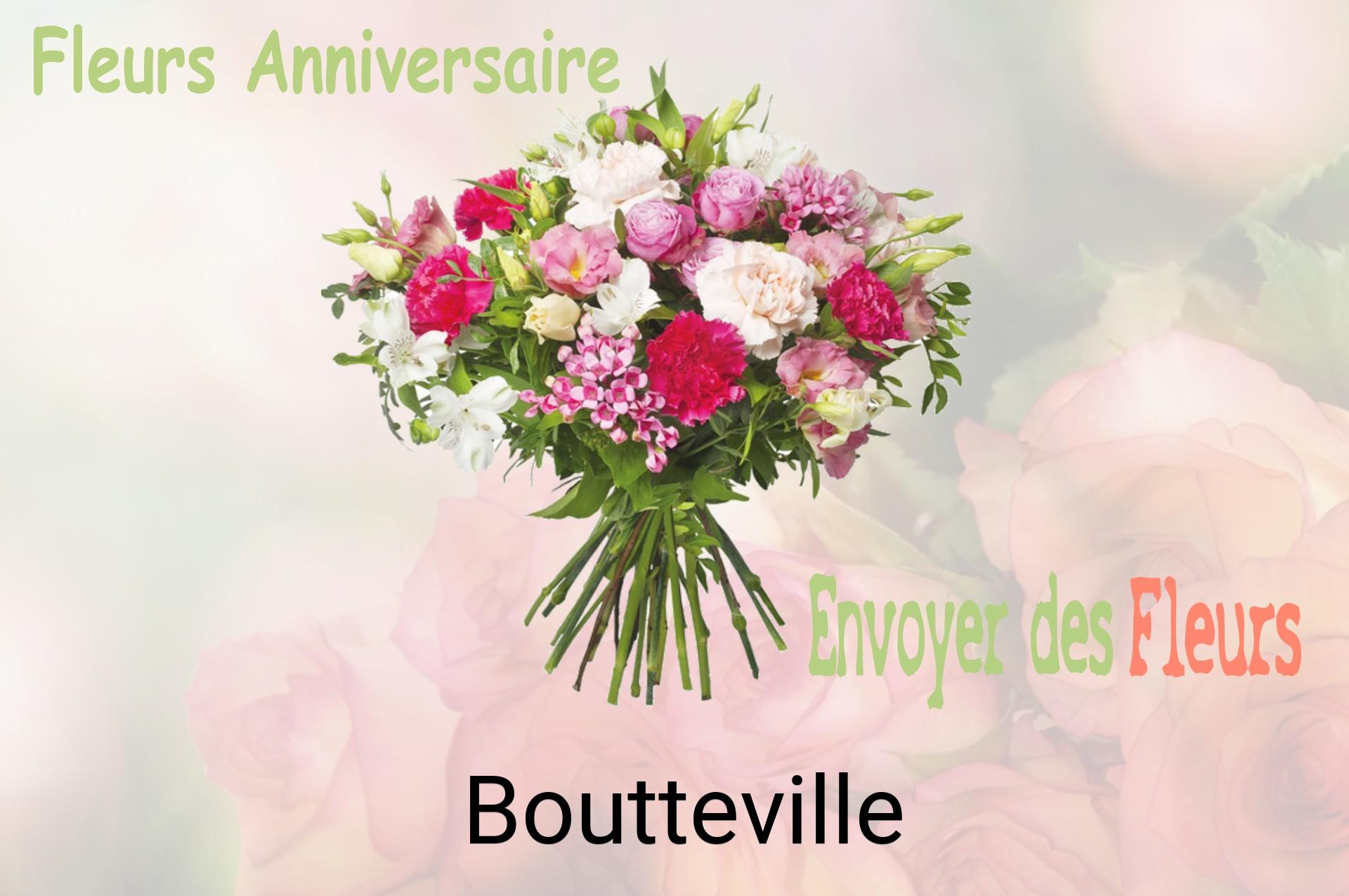 Bouquet de fleurs d’anniversaire livré à Boutteville