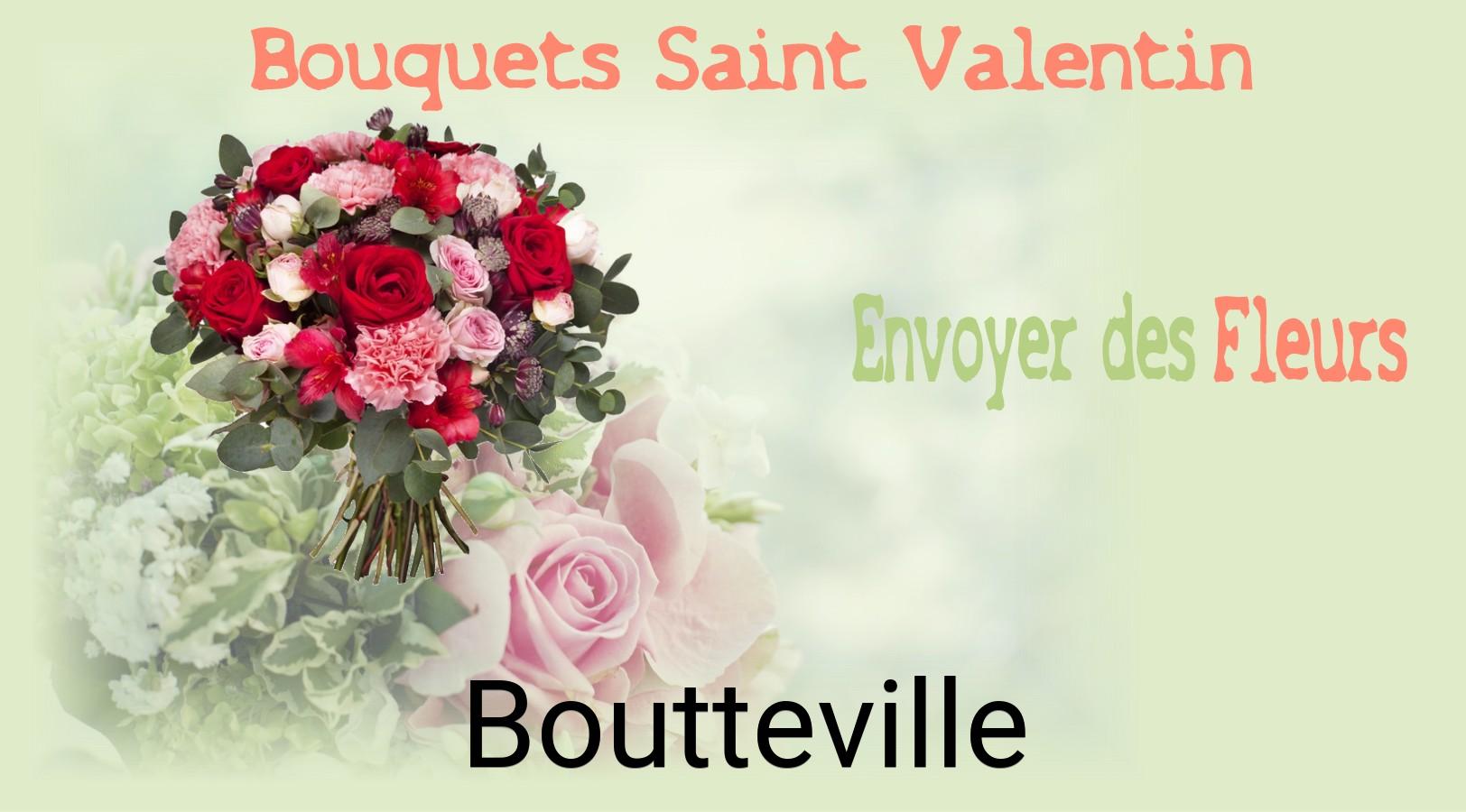Roses de Saint-Valentin livrées à Boutteville